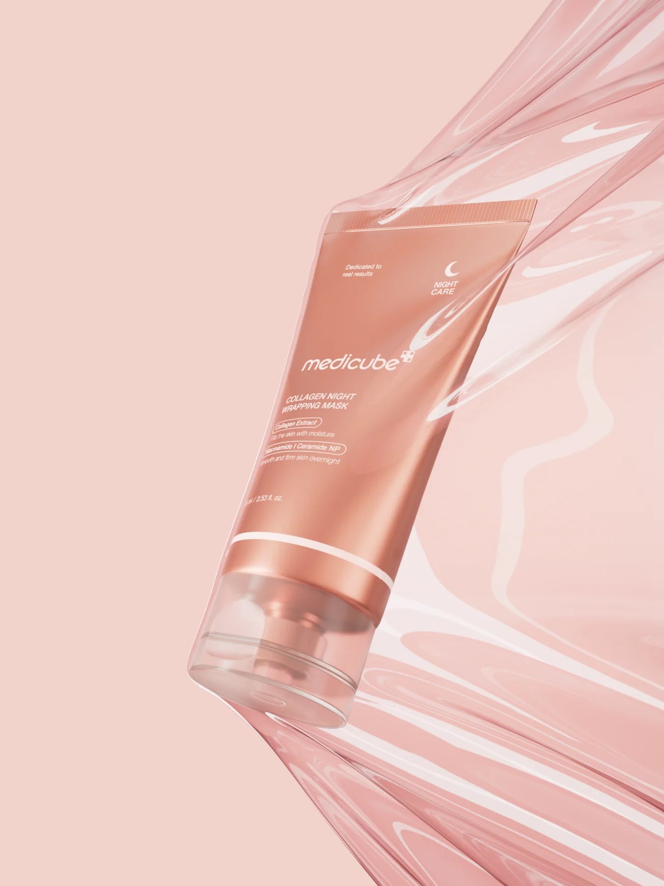 MEDICUBE - COLLAGEN NIGHT WRAPPING MASK 75ml
