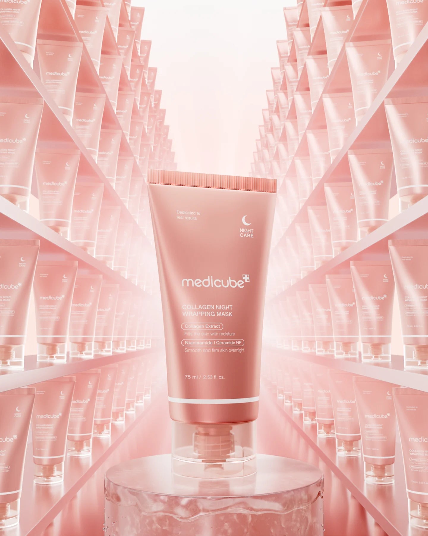 MEDICUBE - COLLAGEN NIGHT WRAPPING MASK 75ml