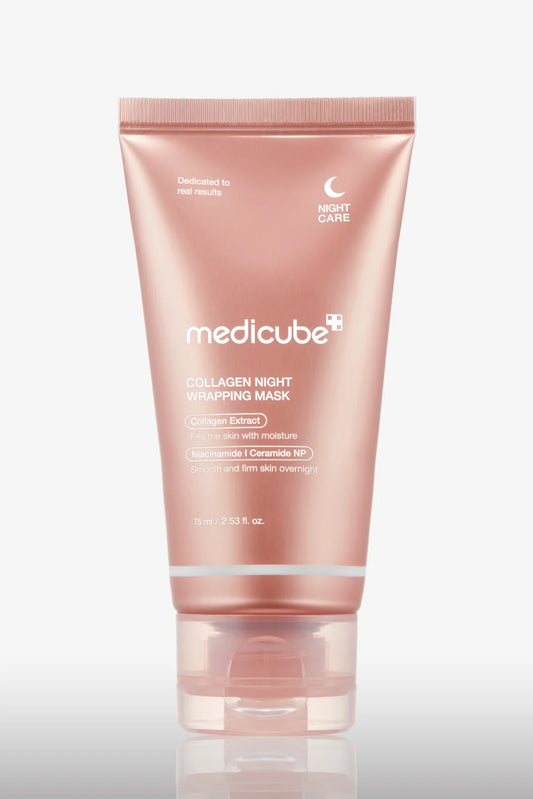 MEDICUBE - COLLAGEN NIGHT WRAPPING MASK 75ml