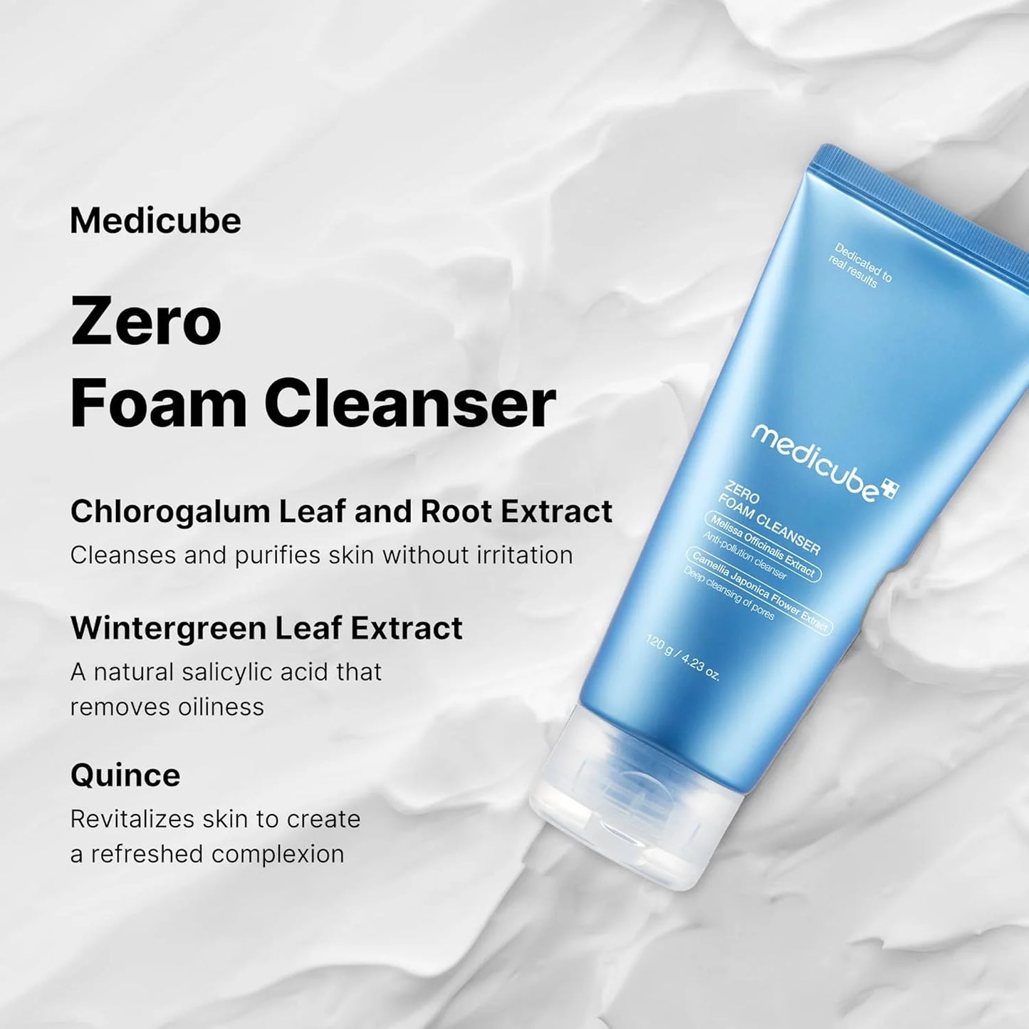 MEDICUBE - Zero Foam Cleanser 120ml