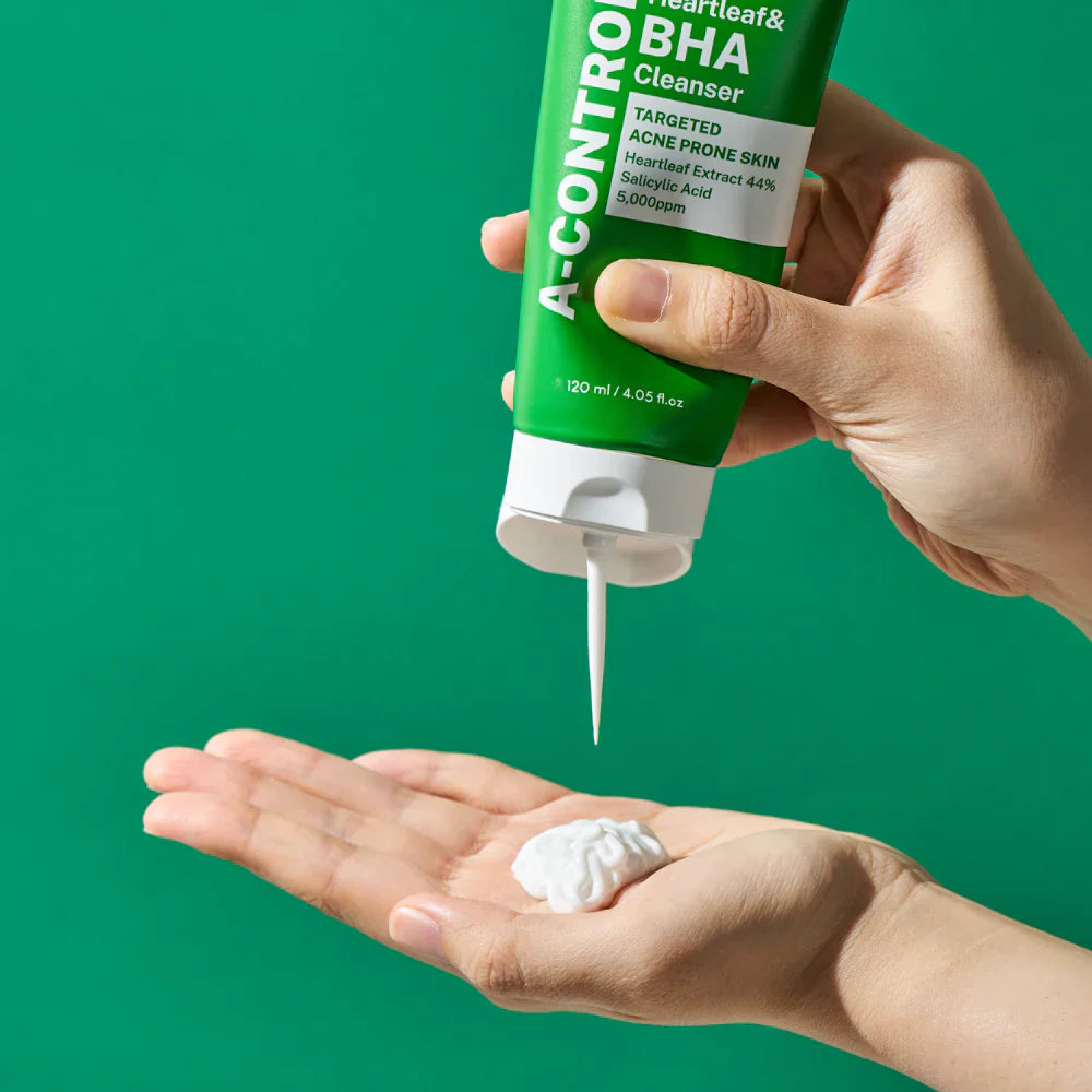 NINE LESS - A-Control Heartleaf & BHA Cleanser 120ml