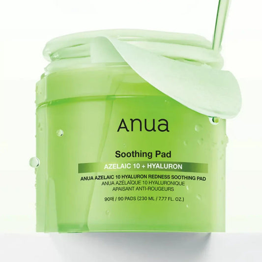 ANUA - AZELAIC ACID 10 HYALURON REDNESS SOOTHING PAD 230ml