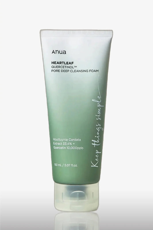 ANUA - HEARTLEAF QUERCETINOL CLEANSING FOAM 150ml