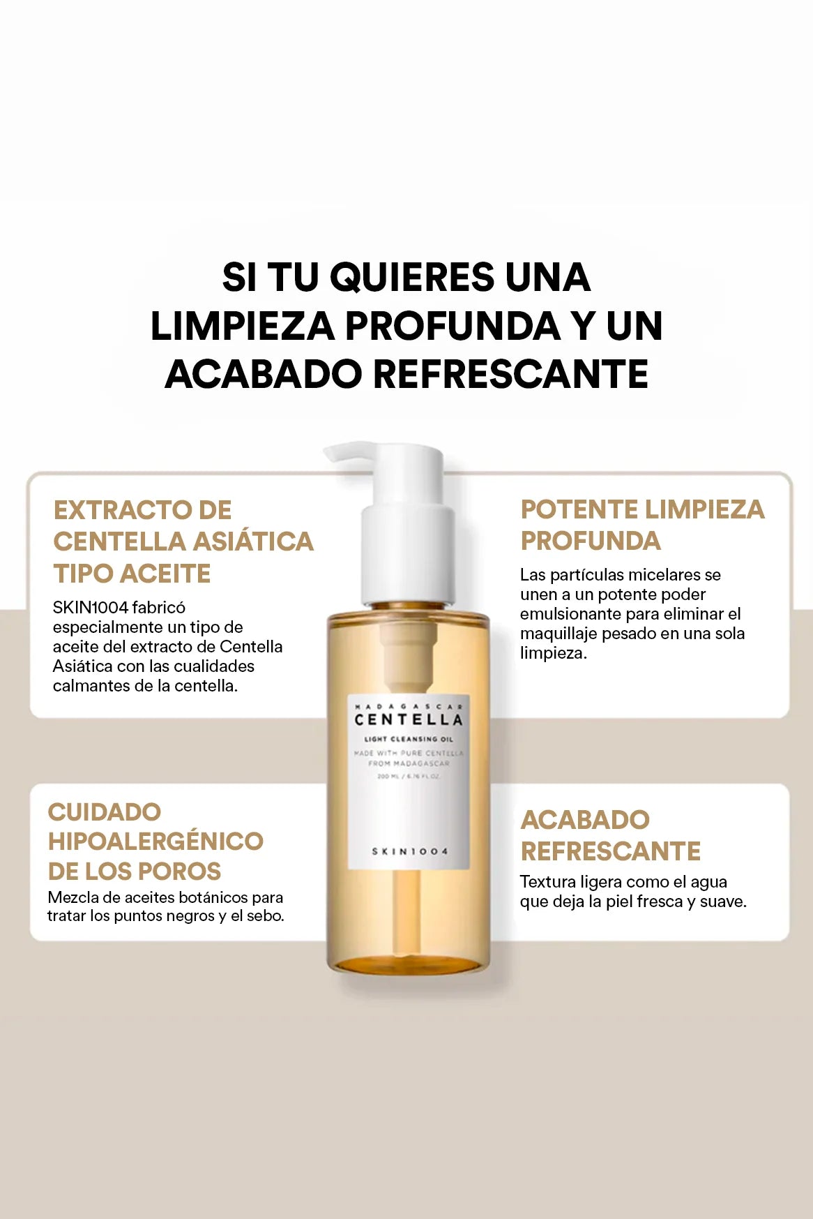 SKIN1004 - Madagascar Centella Light Cleansing OIl 200ml