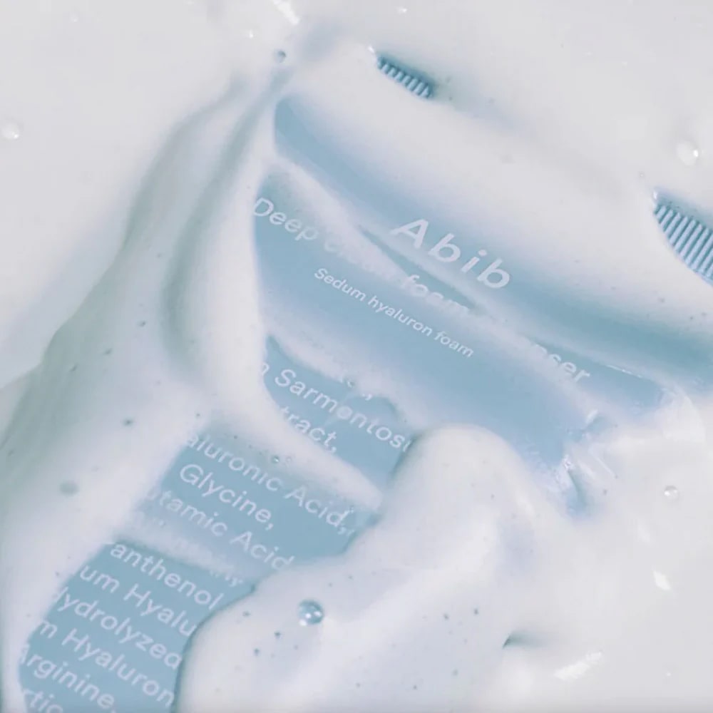 ABIB - Deep Clean Foam Cleanser Sedum Hyaluron Foam
