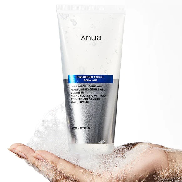 ANUA - 8 HYALURONIC ACID MOISTURIZING GENTLE GEL CLEANSER 150ml