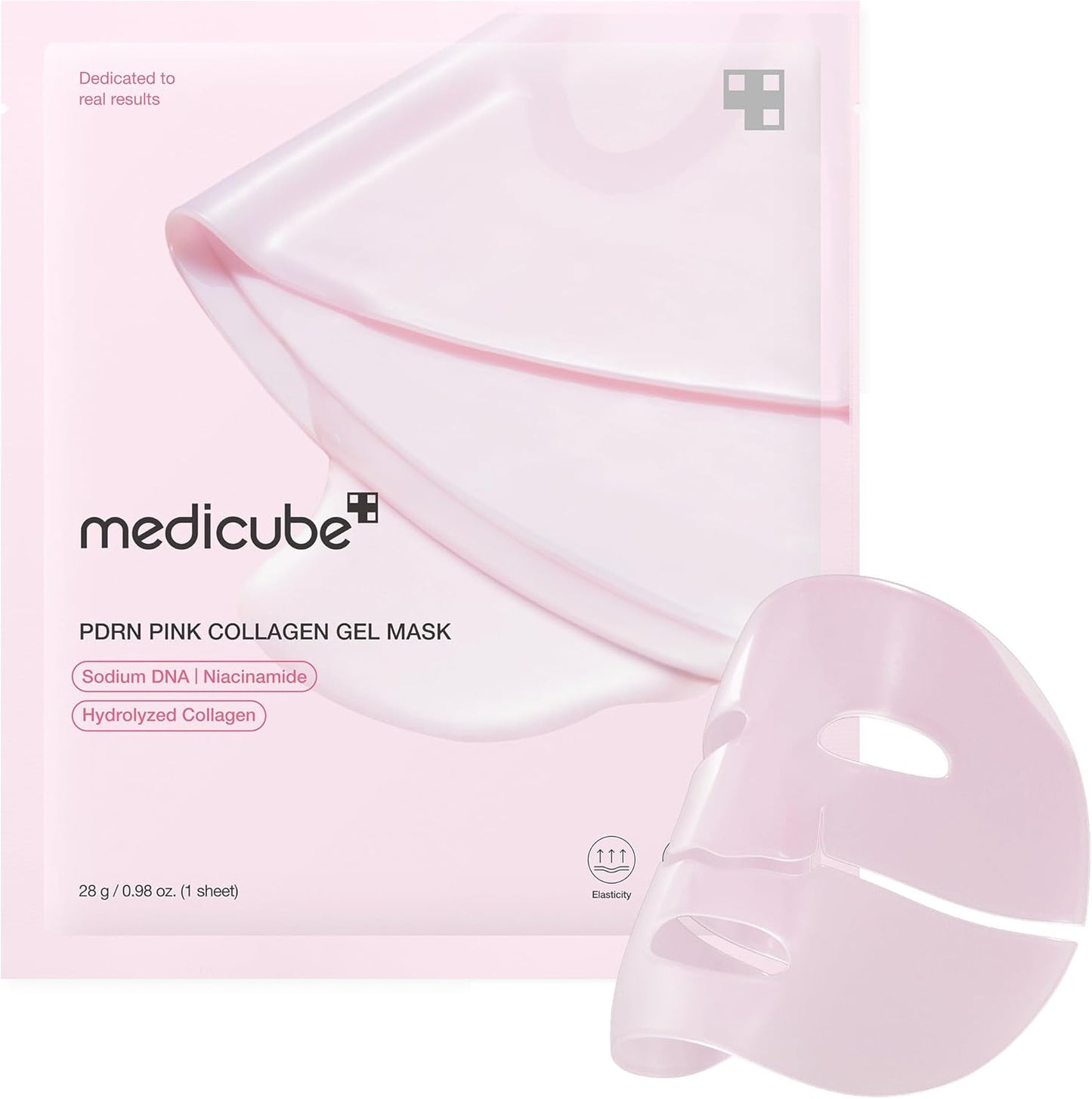 MEDICUBE - PDRN PINK COLLAGEN GEL MASK 4ea