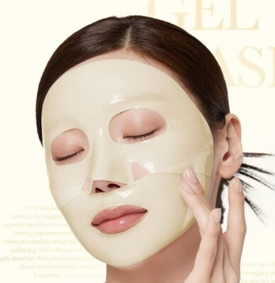 MEDICUBE - KOJIC ACID TURMERIC BRIGHTENING GEL MASK 4ea
